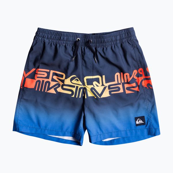 Quiksilver Мъжки къси панталони за плуване Quiksilver Word block 17 тъмносиньо EQYJV03859