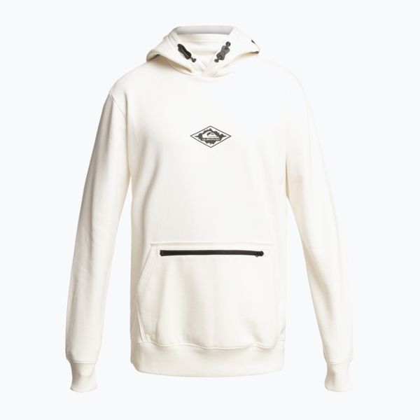 Quiksilver Мъжки суитшърт за сноуборд Quiksilver Big Logo Tech white EQYFT04378