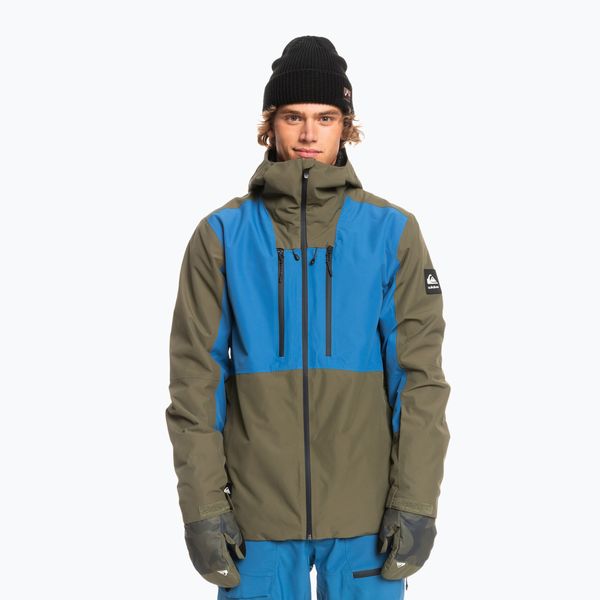Quiksilver Quiksilver Muldrow мъжко яке за сноуборд зелено EQYTJ03376