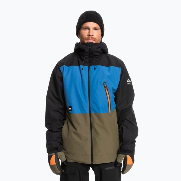 Quiksilver Quiksilver Sycamore мъжко яке за сноуборд черно-синьо EQYTJ03335