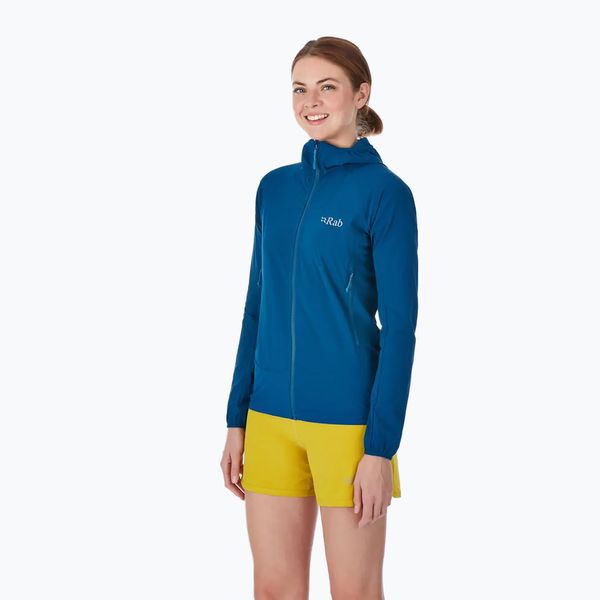 Rab Дамско софтшел яке Rab Borealis blue QWS-39-IK-08