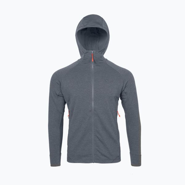 Rab Мъжка качулка Rab Nexus grey fleece hoodie QFE-67-ST