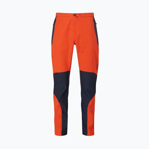 Rab Мъжки панталони за трекинг Rab Torque orange/black QFU-69