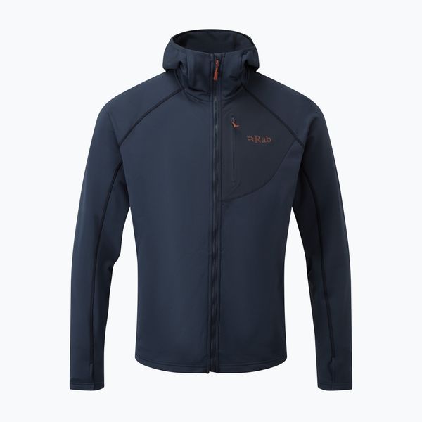 Rab Мъжки суитшърт Rab Superflux Hoody от полар  син QFE-89-DI