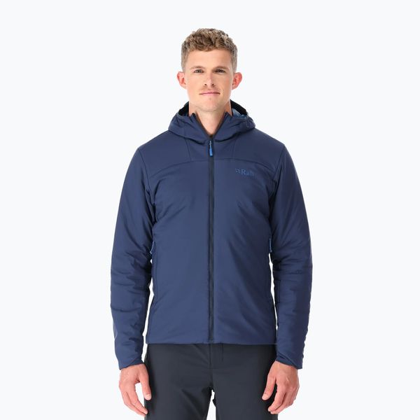 Rab Мъжко пухено яке Rab Xenair Alpine Light тъмно синьо QIP-01
