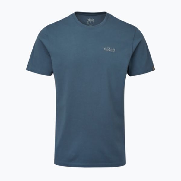 Rab Rab Stance Mountain Peak мъжка тениска за трекинг синя QCB-66