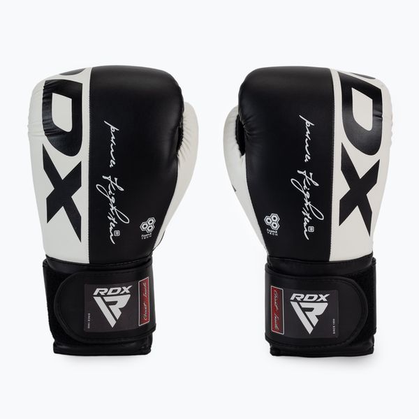 RDX RDX REX F4 бели и черни боксови ръкавици BGR-F4B-10OZ