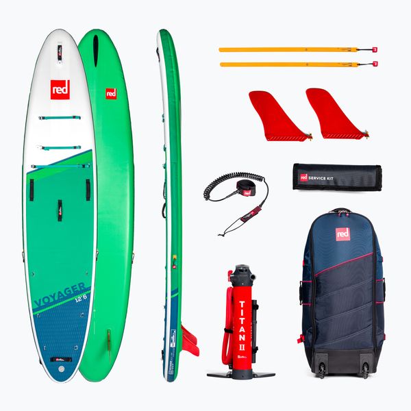 Red Paddle Co SUP дъска Red Paddle Co Voyager 12'6' green 17623