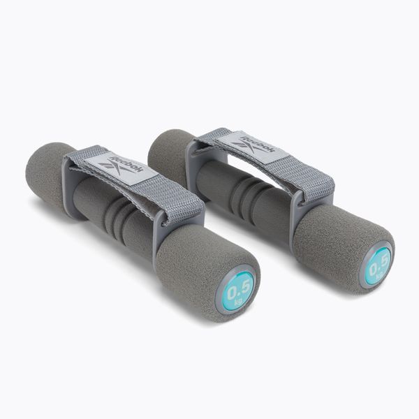 Reebok Дъмбели Reebok 2 x 0,5 кг сиви RAWT-11060BL