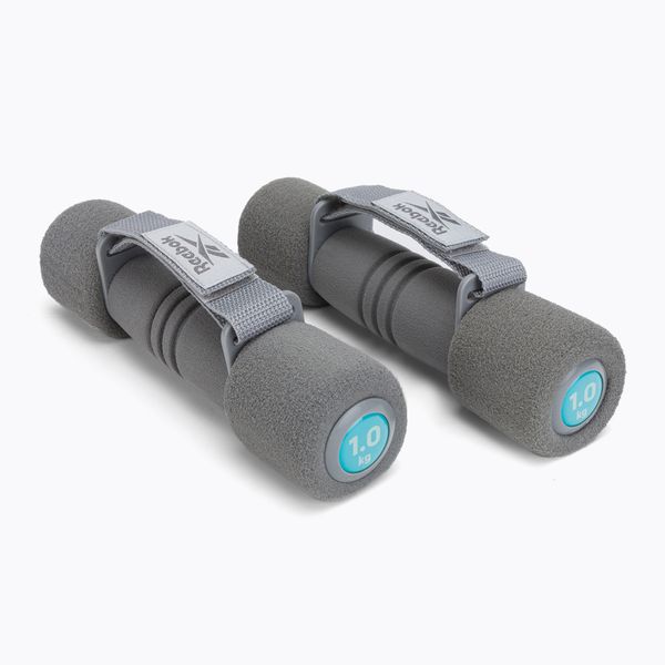 Reebok Дъмбели Reebok 2 x 1 кг сиви RAWT-11061BL