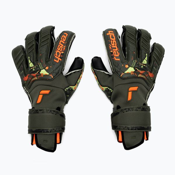 Reusch Reusch Attrakt Duo Evolution Adaptive Flex вратарски ръкавици зелени 5370055-5555