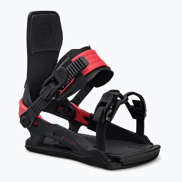 RIDE Мъжки сноуборд връзки RIDE C-6 black-red 12G1005