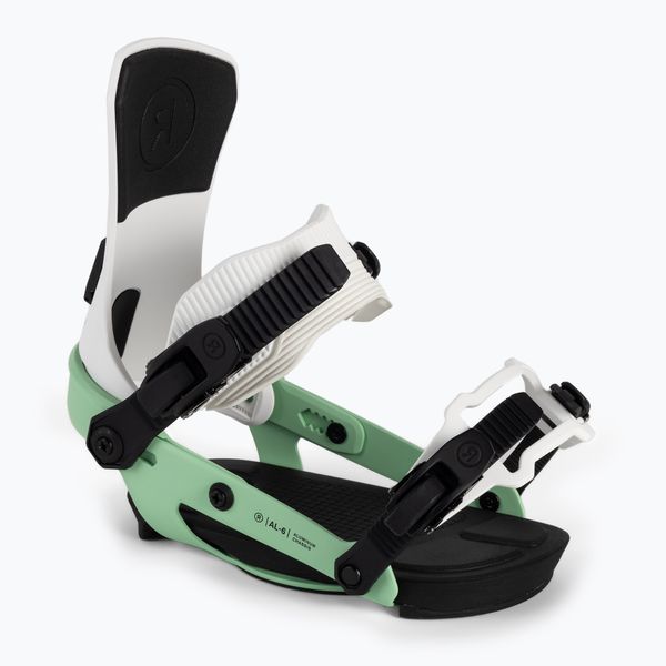 RIDE Обвързване за сноуборд RIDE AL-6 green 12F1011.1.4