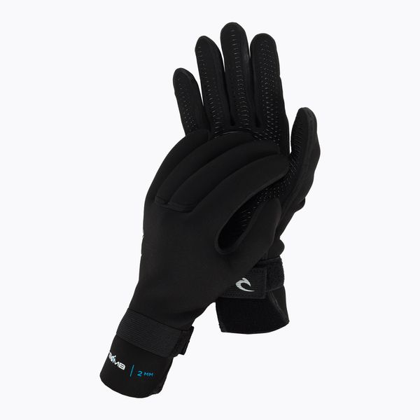 Rip Curl Мъжки неопренови ръкавици Rip Curl E Bomb 5 Finger 90 2mm Black WGL5SE