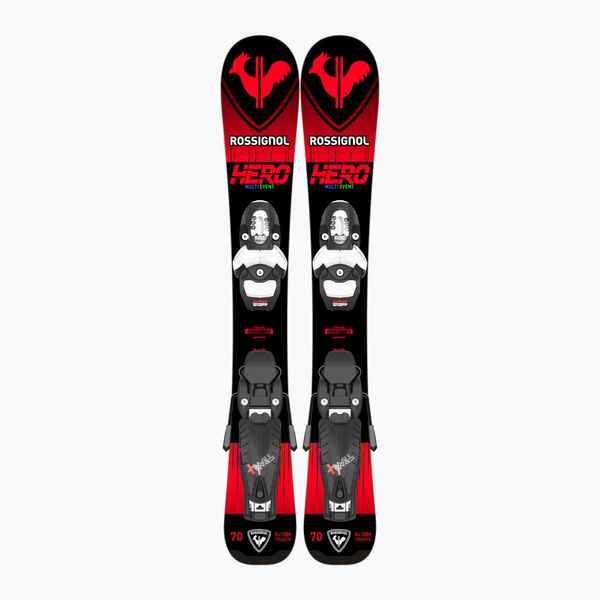 Rossignol Детски ски за спускане Rossignol HERO PRO + Team 4 GW Black Bulk black RALWE01