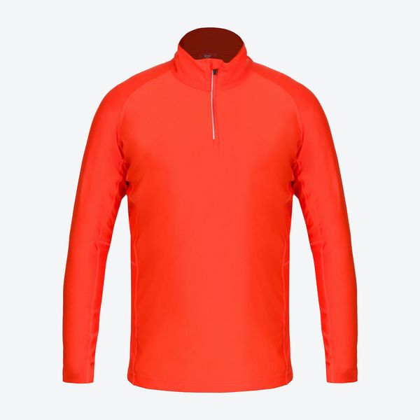 Rossignol Мъжка термо тениска Rossignol Classique 1/2 Zip orange