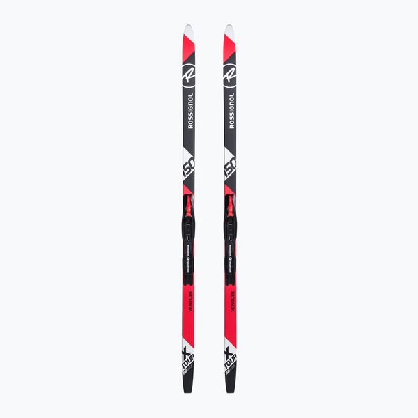 Rossignol Rossignol Xt-Vent WXLS(LS) + Tour SI детски ски за ски бягане черно-червени RHIWC13