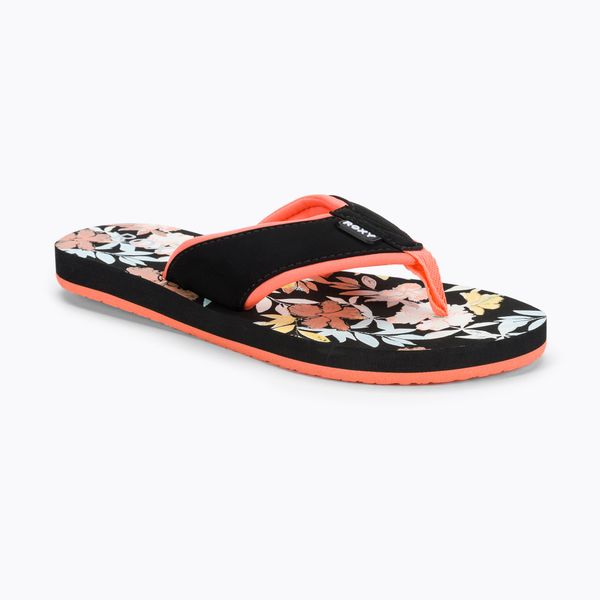 ROXY Дамски джапанки Roxy Coastin' black and orange ARJL101017-BPT