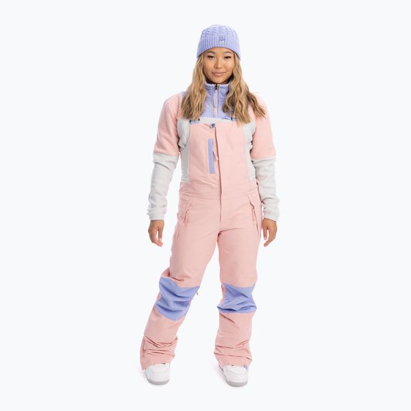 Roxy Дамски панталони за сноуборд Roxy Chloe Kim Bib pink ERJTP03197