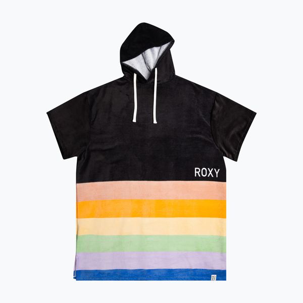 ROXY Дамско пончо ROXY Rooibos Tea черно и цвят ERJAA04132-KVJ0