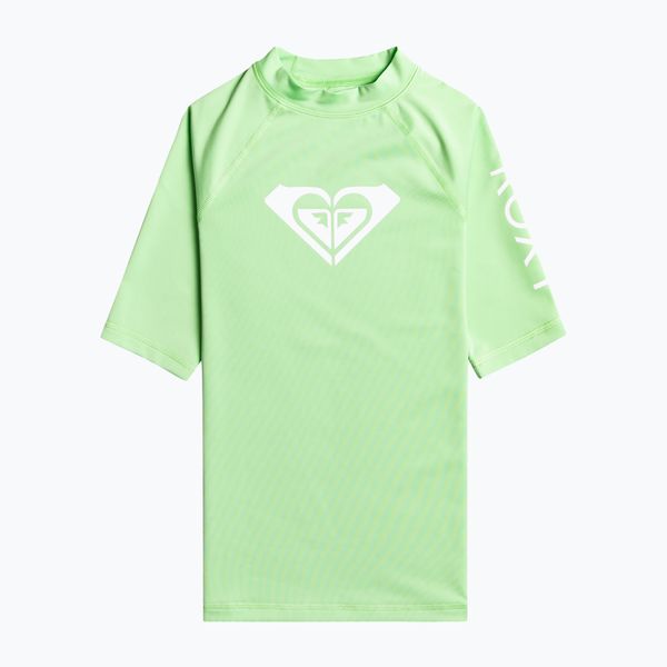 ROXY Детска блуза за плуване ROXY Wholehearted зелена ERGWR03283-GED0
