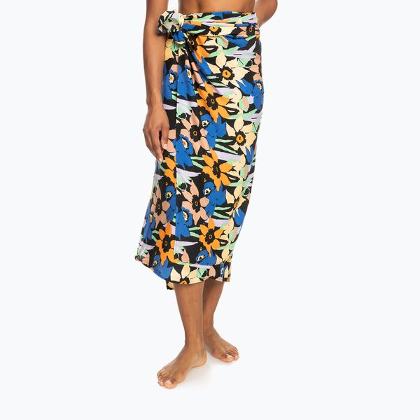 ROXY ROXY Cool And Lovely черна и цветна плажна рокля ERJX603345-KVJ6