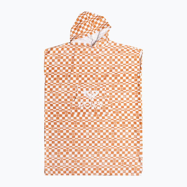 ROXY ROXY Stay Magical Печатно пончо за жени в бяло и оранжево ERJAA04126-WBK8