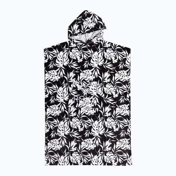 ROXY ROXY Warmy Sunset дамско пончо в черно и бяло ERJAA04129-KVJ7