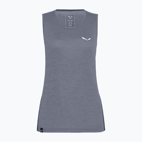 Salewa Дамска тениска за трекинг Salewa Puez Graphic Dry Tank grey 00-0000027482