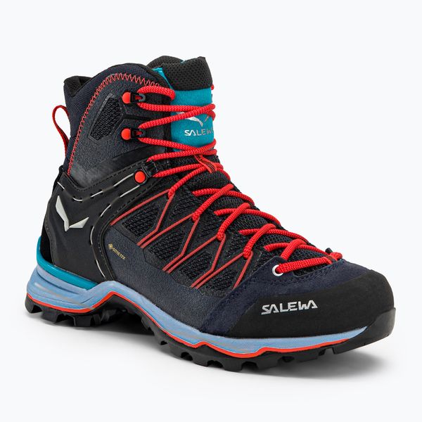 Salewa Дамски ботуши за трекинг Salewa MTN Trainer Lite Mid GTX navy blue-black 00-0000061360
