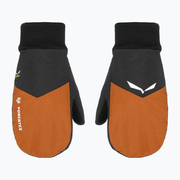 Salewa Детски ръкавици за трекинг Salewa Ptx/Twr black/orange 28518