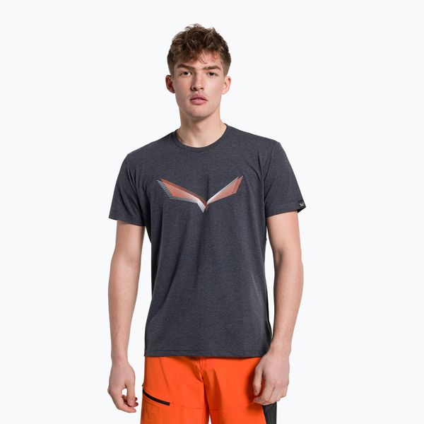 Salewa Мъжка риза Salewa Lines Graphic Dry за трекинг тъмносиня 00-0000028065