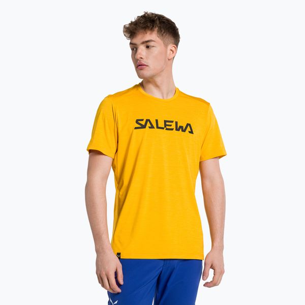 Salewa Мъжка тениска за трекинг Puez Hybrid 2 Dry yellow 27397