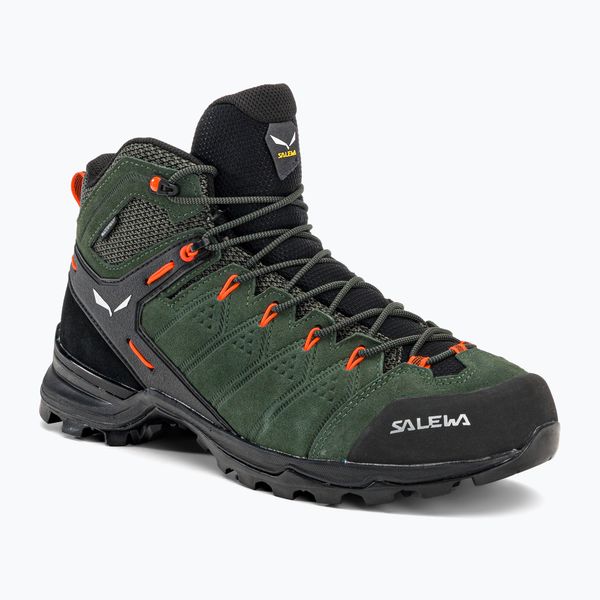 Salewa Мъжки ботуши за трекинг Salewa Alp Mate Mid WP green 00-0000061384