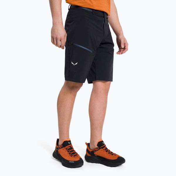 Salewa Мъжки къси панталони за туризъм Salewa Pedroc Cargo 2 black 26934
