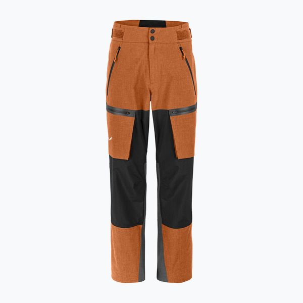 Salewa Мъжки мембранни панталони Salewa Sella 3L Ptxr orange 28193