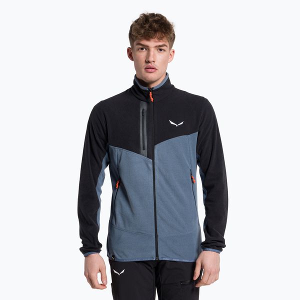 Salewa Мъжки суитчър Salewa Paganella PL синьо-сив от полар 00-0000027924