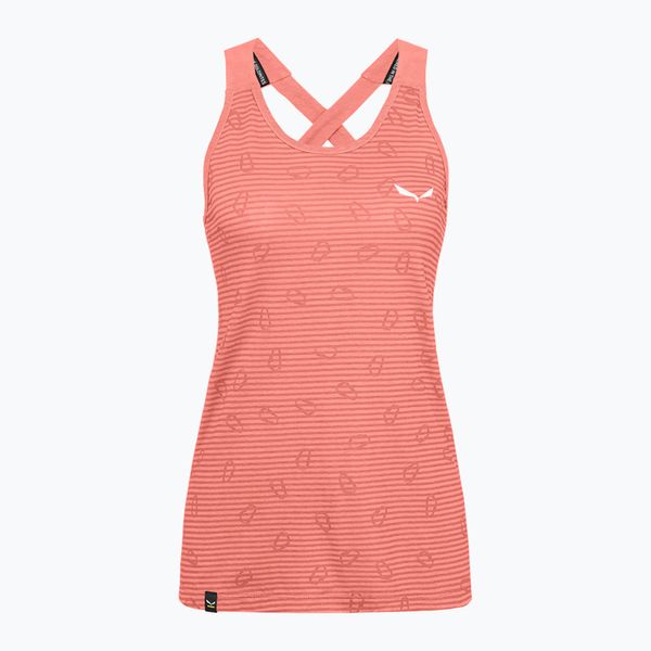Salewa Salewa дамска тениска за катерене Lavaredo Hemp Graphic Tank pink 00-0000028535