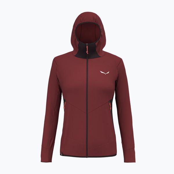 Salewa Salewa дамски суитчър за трекинг Lavaredo Hemp Hooded red 00-0000028238