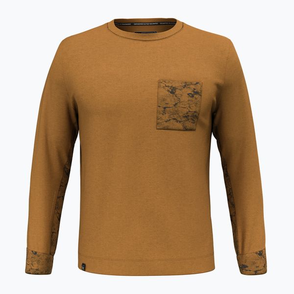 Salewa Salewa мъжки потник за трекинг Lavaredo Hemp Pullover brown 00-0000028547