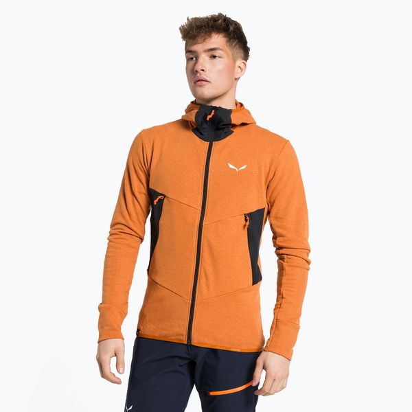 Salewa Salewa мъжки потник за трекинг Lavaredo Hemp с качулка orange 00-0000028237