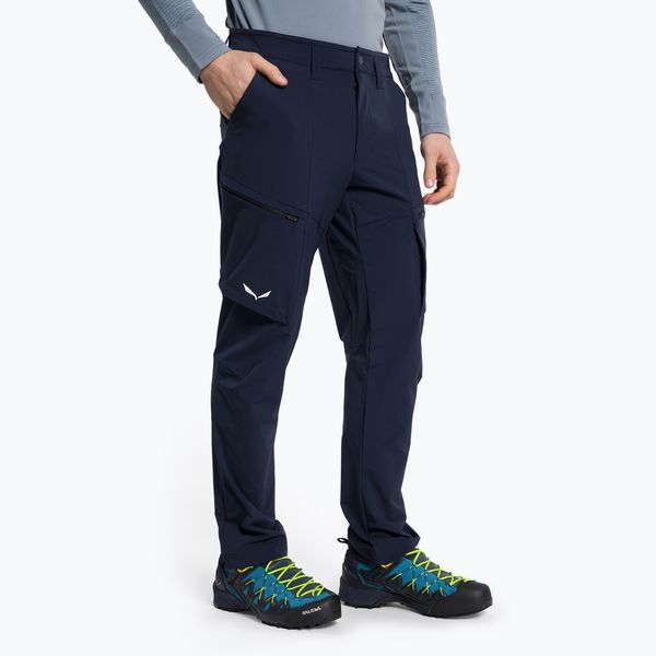 Salewa Salewa мъжки софтшел панталони Puez DST Cargo тъмно синьо 00-0000028310