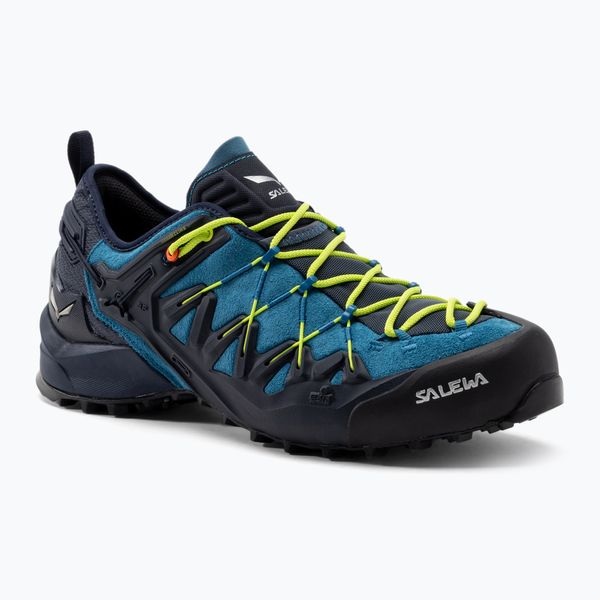Salewa Salewa Wildfire Edge мъжки туристически обувки синьо/жълто 61346