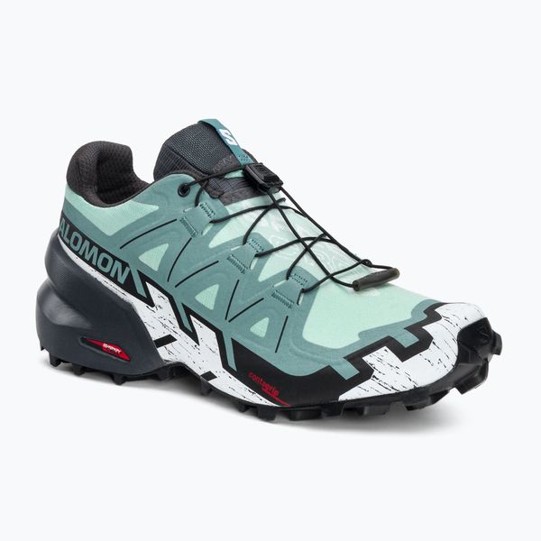 Salomon Дамски обувки за бягане Salomon Speedrcross 6 зелен L41743100