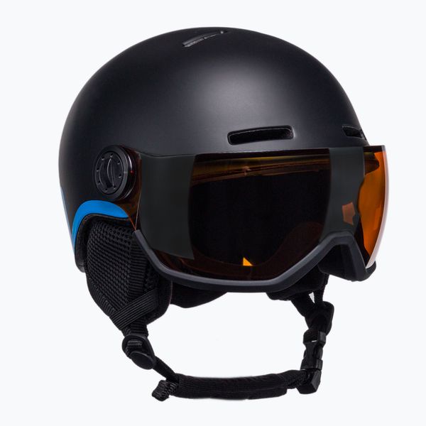 Salomon Детска ски каска Salomon Grom Visor S2 черна L39916300