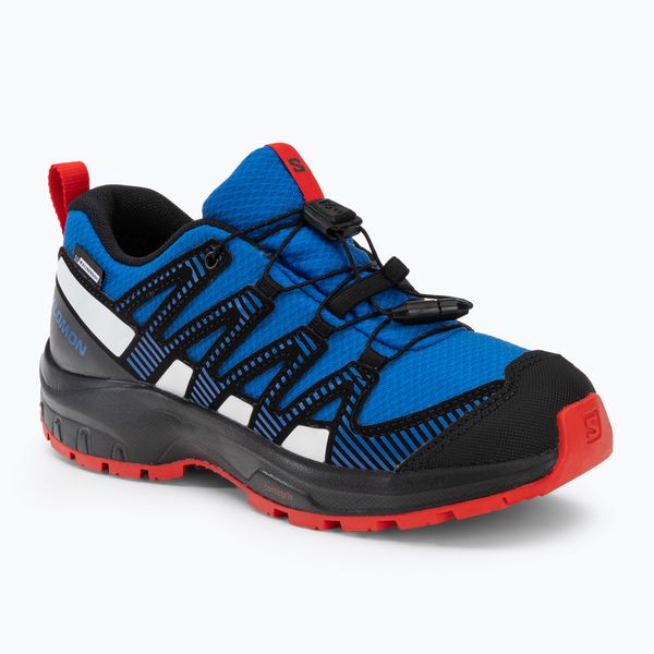 Salomon Детски обувки за трекинг Salomon XA Pro V8 CSWP, сини L47126200