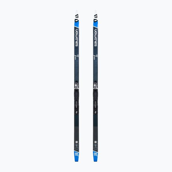 Salomon Детски ски за ски бягане Salomon Aero Grip Jr. + Prolink Access черно-синьо L412480PM