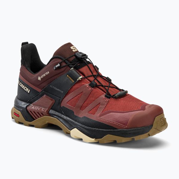 Salomon Мъжки ботуши за трекинг Salomon X Ultra 4 GTX maroon L47352700
