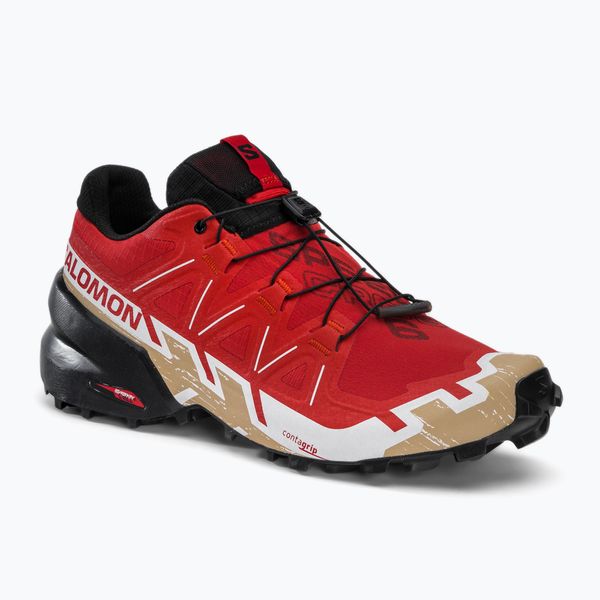 Salomon Мъжки обувки за бягане Salomon Speedrcross 6 червен L41738200