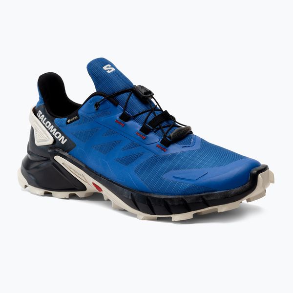 Salomon Мъжки обувки за бягане Salomon Supercross 4 GTX blue L41732000